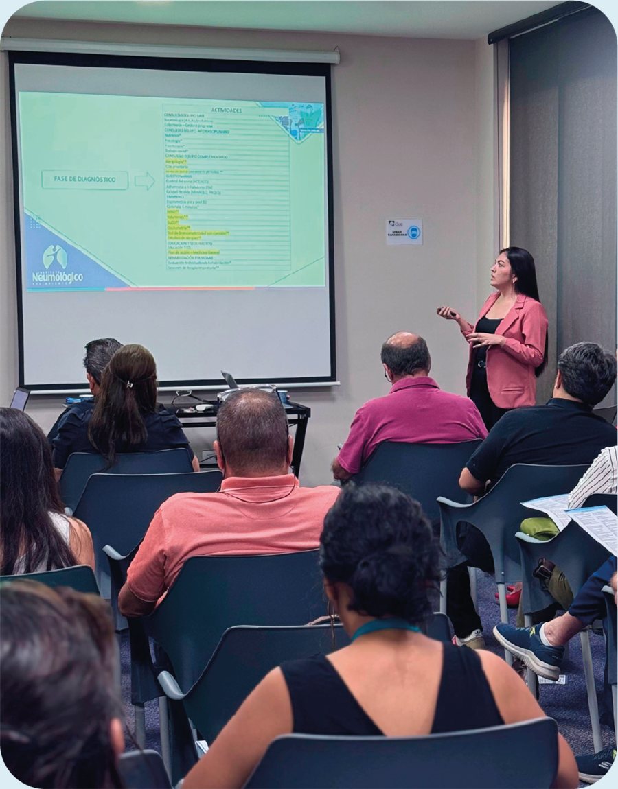 Colaboradores del Instituto Neumológico del Oriente